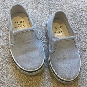 Janie & Jack Loafers , light blue, Toddler size 6